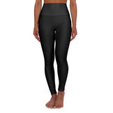 My Body is Art  - High Waisted Yoga Leggings Black