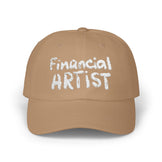 Financial Artist Cap | Classic Beige Baseball Hat for Creative Minds